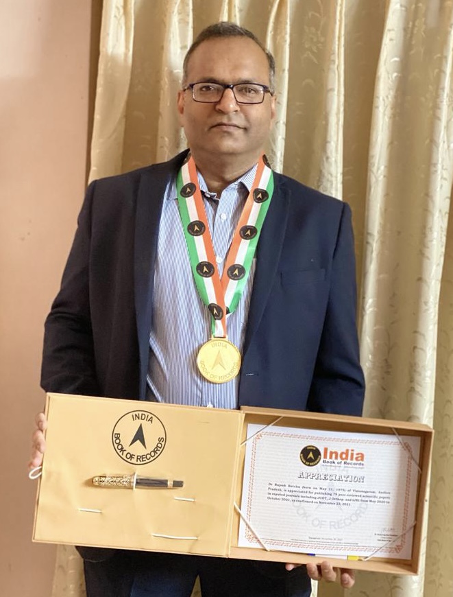 Awards & Prizes Dr (Prof) Rajesh Botchu